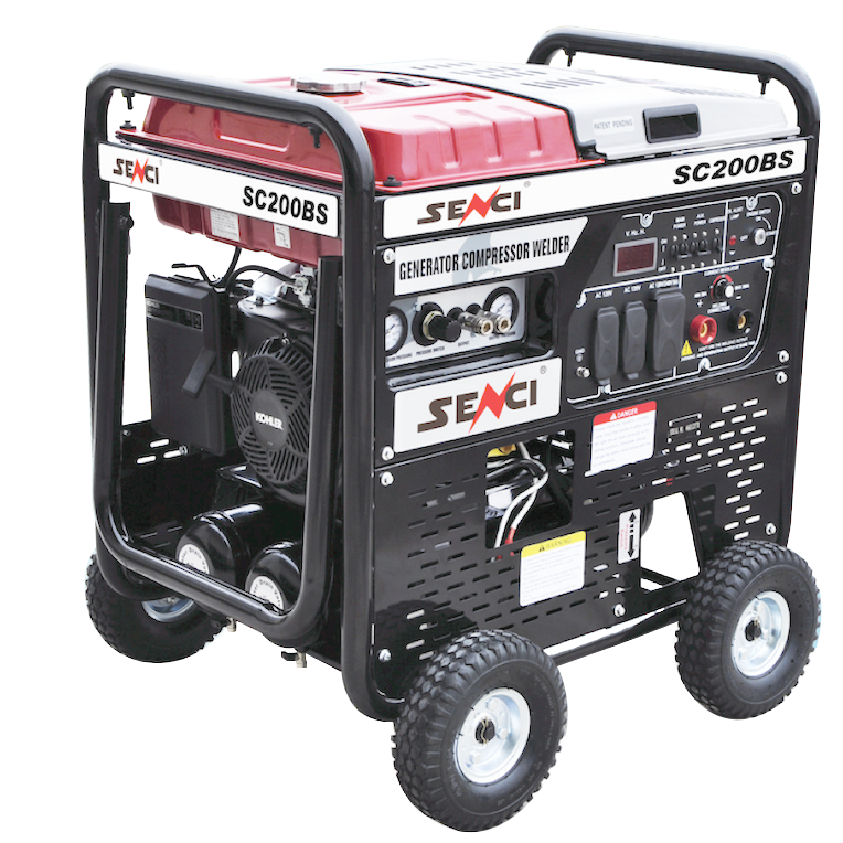 Senci Gasoline 3in1 Generator, Air Compressor, Welder SC200BS - Click Image to Close